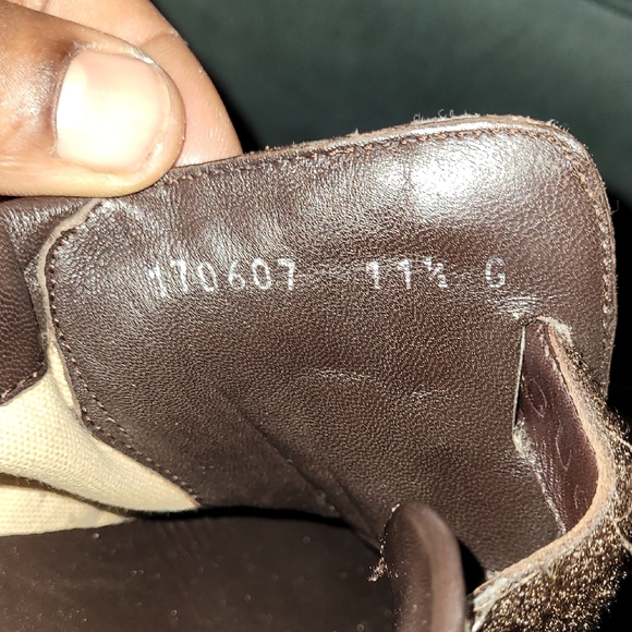 Gucci Brown and Beige Velcro Sneakers - Picture 9 of 9